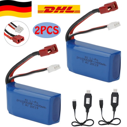 Stücke 1400mah 25c - 2,