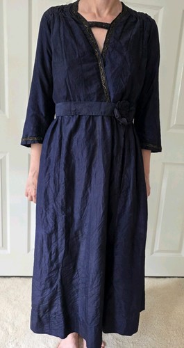 Viktorianisches seidenkleid - viktorianisches,