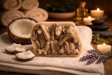 Naturseife drei weise affen - naturseife, affen"