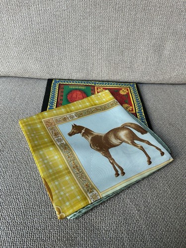 Versace seidenschal pferde - seidenschal,