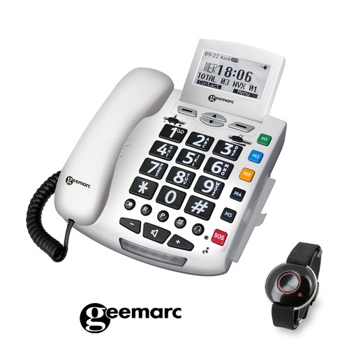 Sprechendes notruf telefon - notruf-telefon, &
