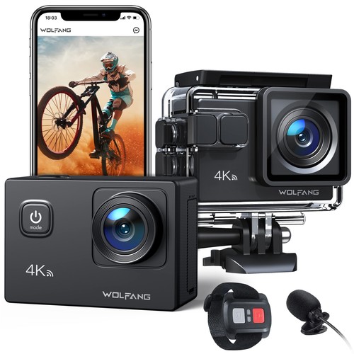 Action cam ga100 30fps 20mp - action,