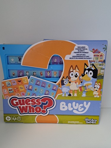 Hasbro games bluey guess who - games,
