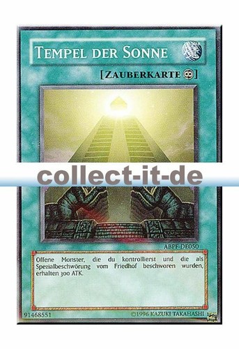 Yugioh abpf de050 tempel der - yugioh,