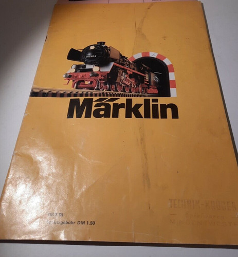 Märklin katalog 1973 mit - katalog,