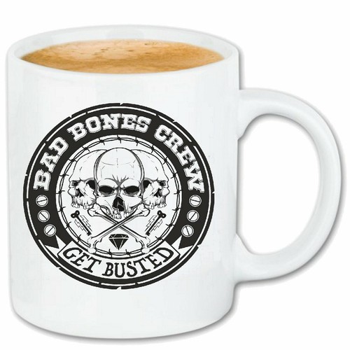Kaffeetasse bad bones - kaffeetasse, crew