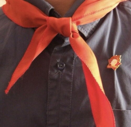Original rotes pionierhalstuch - original,