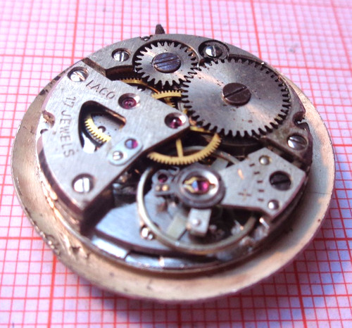 Vintage handaufzug werk laco - werk,