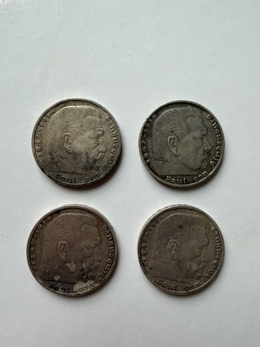 Reichsmark 1934 d - 4x,