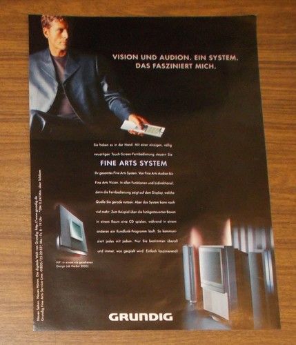 Seltene werbung grundig - werbung,