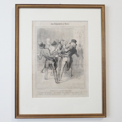 Honoré daumier lithographie - honoré,