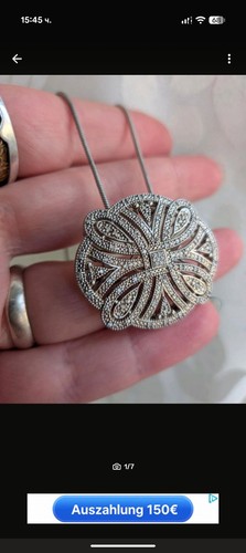 Art deco kette silber 925 - art,
