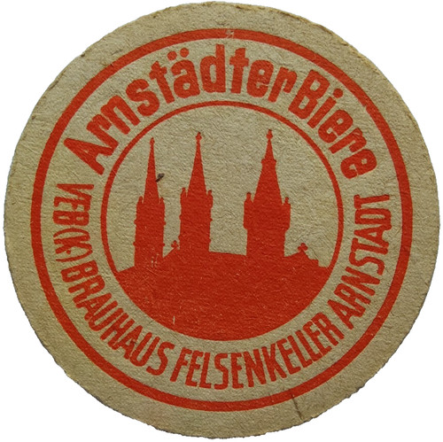 Alter ddr bierdeckel veb - veb, (k)