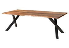 Baumkantentisch akazie 240x100 - baumkantentisch,