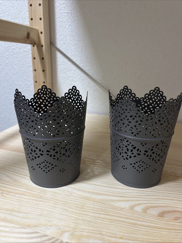 Ikea teelichthalter grau 2er - ikea,