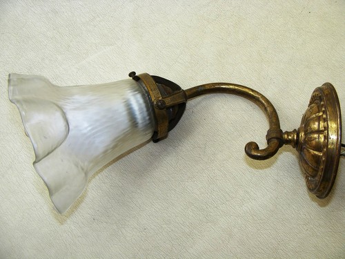 Alte jugendstil lampe glas - jugendstil,