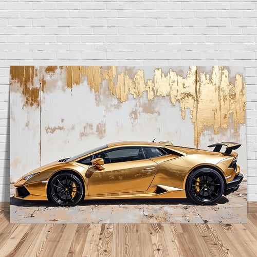 Golden lamborghini auto - golden,