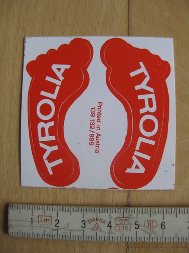 Aufkleber sticker tyrolia - /,