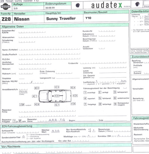 Nissan sunny traveller y10 - nissan,