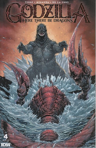 Godzilla here there dragons - be,