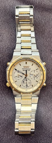Seiko quartz chronograph - seiko,