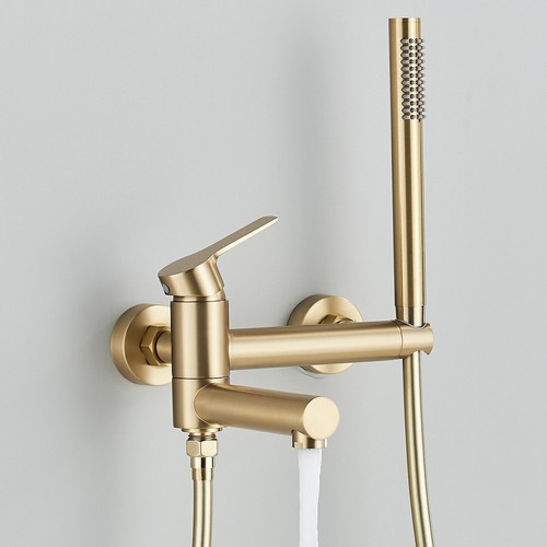 Gold badewannenarmatur set - badewannenarmatur,