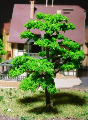 Mittelgrüne bäume mit - 10, bäume,
