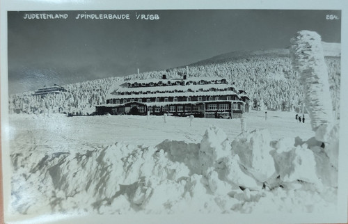 Postkarte foto sudetenland - postkarte,