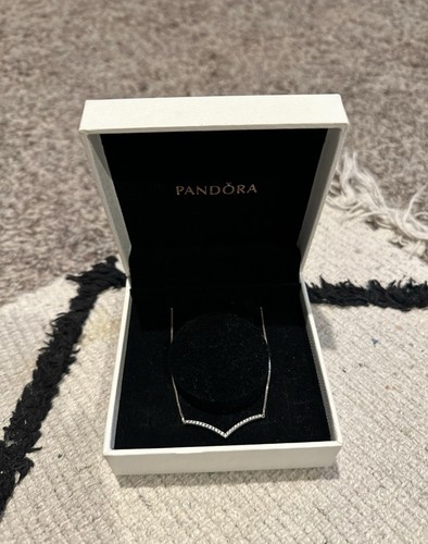 Pandora wishbone necklace - pandora, /