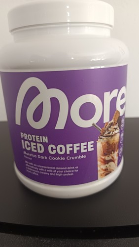 More protein iced coffee - more,