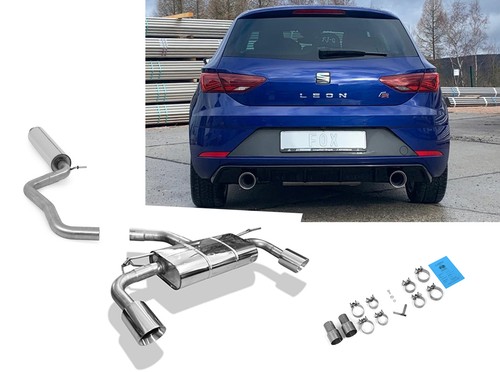 Fox duplex sportauspuff - fox, sportauspuff-anlage