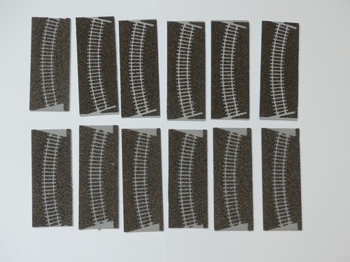 12x gleisbettung styroplast - 12x,