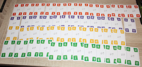 Phase kartenspiel von - 10,