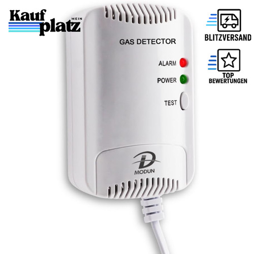 Gasmelder für erdgas lpg - für, erdgas/lpg