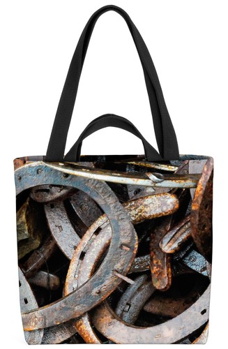 Hufeisen pferde reiten tasche - pferde,