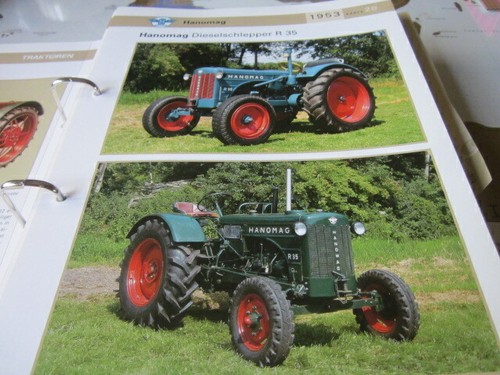 Traktor archiv hanomag - archiv,