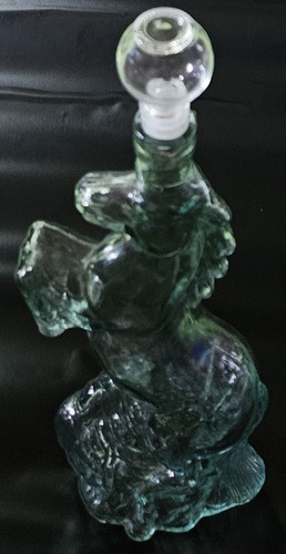 Vintage pferdeflasche mit - pferdeflasche,