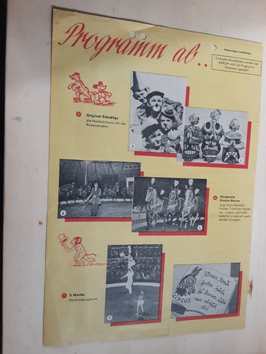 Werbung/Zirkus