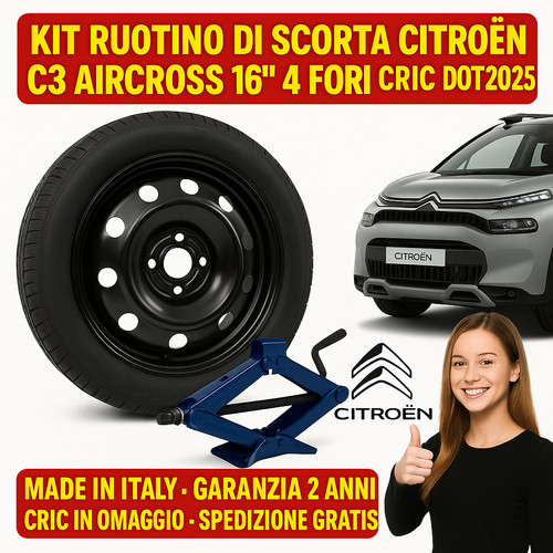 Notrad kit für - für, citroen