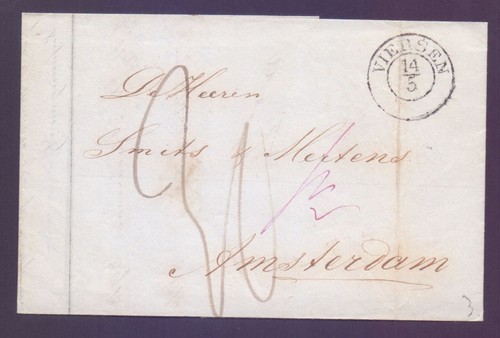 Vorphila brief 1848 mit - 1848,