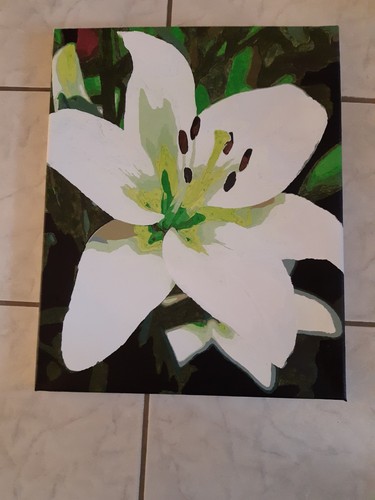 Leinwandbild selbstgemalt
