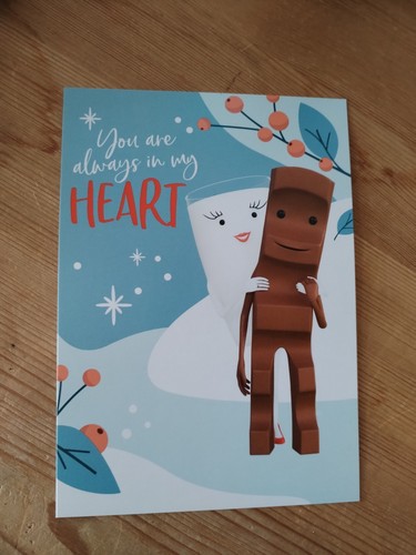Milky schoki postkarte - &, 🌟postkarte