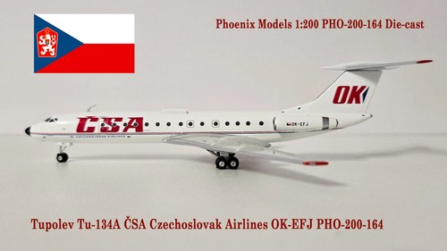 Phoenix 200 tupolev 134a - tupolev, tu-134a