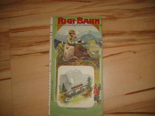 Rigi bahn 1909 karte - 1909, ,karte