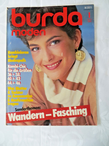 Burda moden 1984 mit - burda,