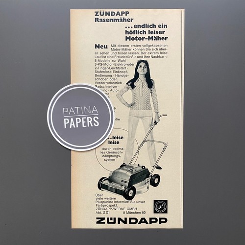 1971 zündapp rasenmäher - zÜndapp,