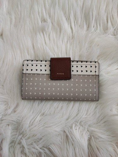 Fossil logan rfid grey - grey, white
