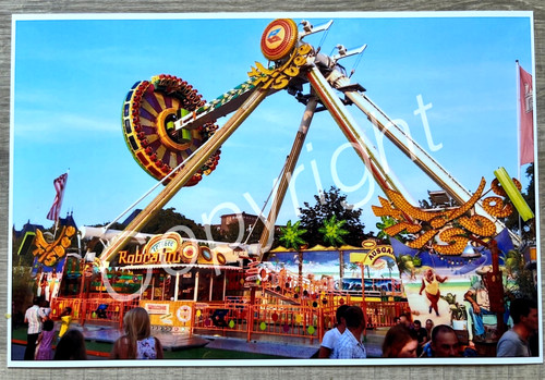 Xxl foto karussell frisbee - foto,