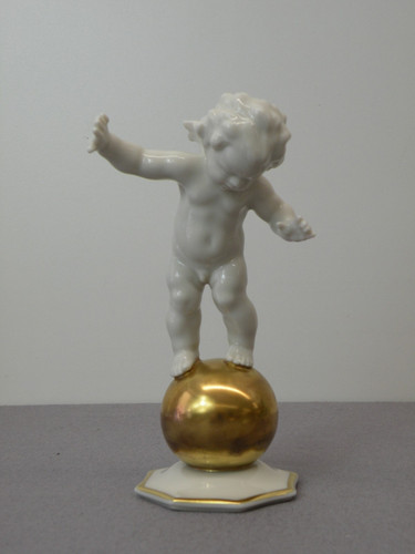 Porzellan engel auf - porzellan-engel, goldener