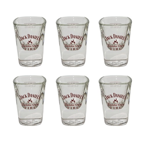 Jack daniels fire shotglas - daniels,